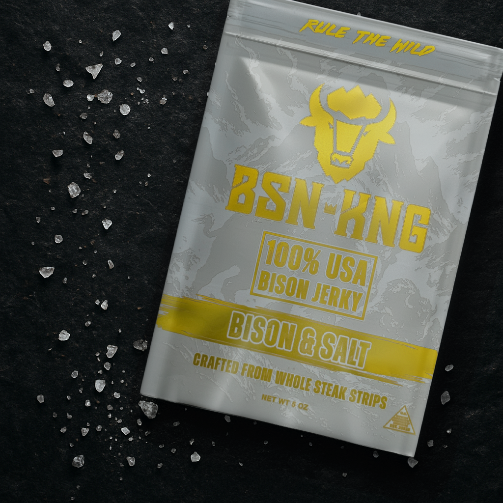 Bison and Salt Jerky Flavor