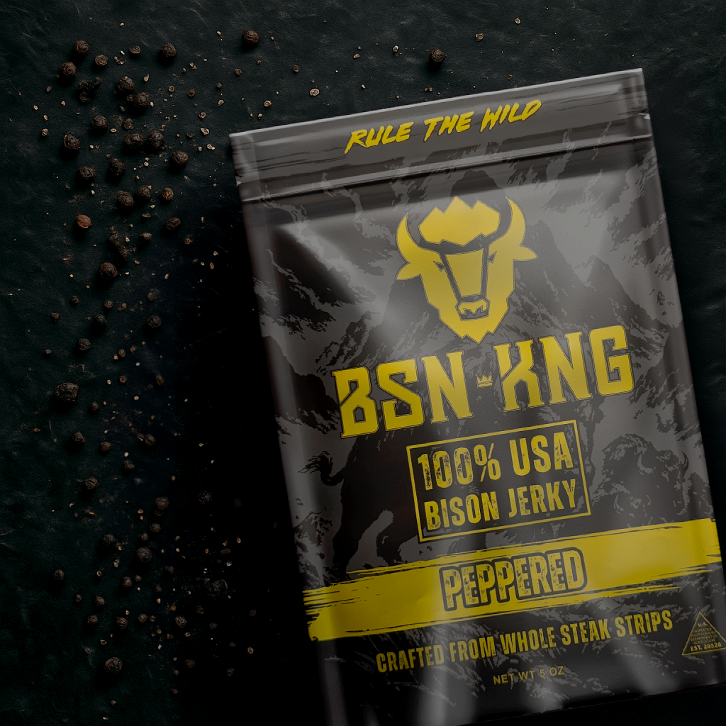 Peppered Bison Jerky Flavor